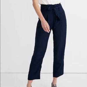 Madewell drapery paperbag pants